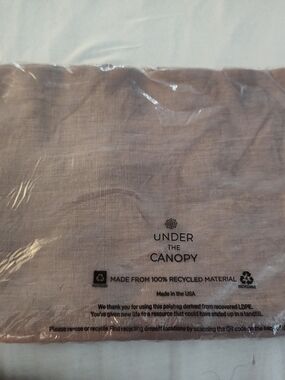 Under The Canopy Beige Table Linen - Soft Neutral Dining Cloth